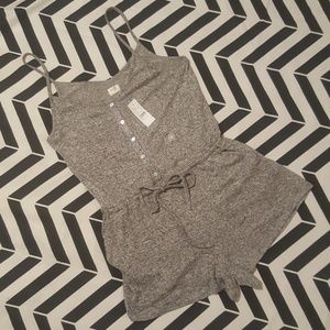 Me to We Heather Gray Romper M